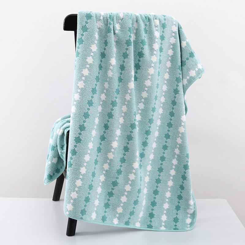 Coral Fleece  Mother and Child Set Towel Gift Towel Bath Towel Soft Bath Large Towel