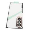 Back Glass Replacement Back Cover Glass Housing Door with Pre Installed Tape Tools Phone Stand for