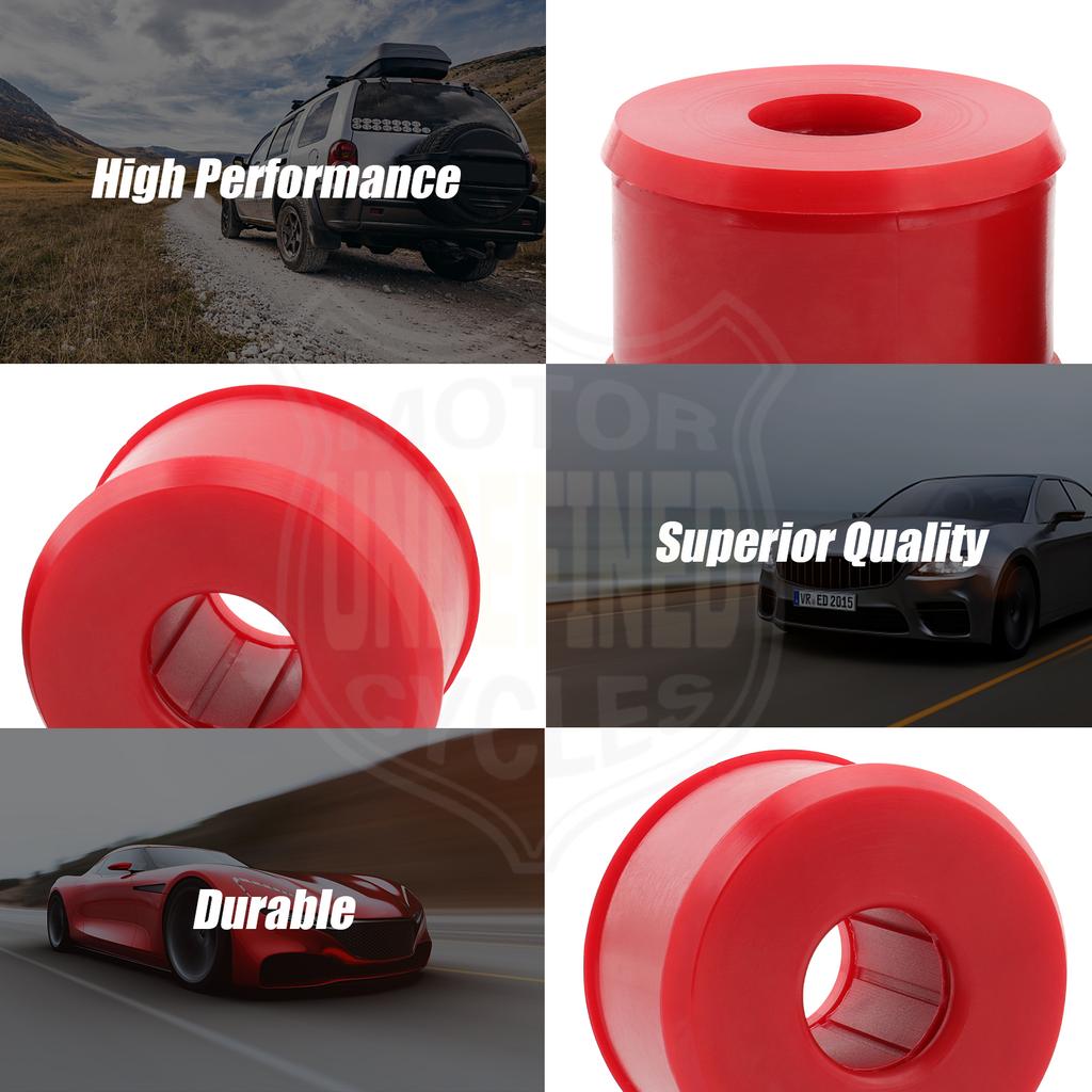 Suspension Rear Trailing Arm Bushings 16.7106R Fits For Honda Civic /Civic del Sol/ CRX For Integra 1994-2001 Red Polyurethane