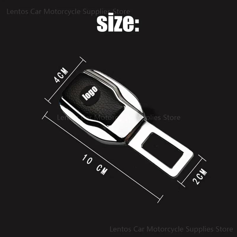 For BMW 1-5 Series X1 X2 X3 X4 X5 Metal Fashion High-grade Leather Car Safety Extension Buckle