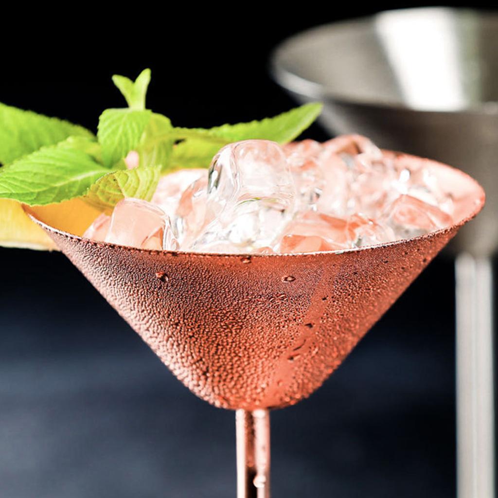 1 Pack Beverage Cup Martini Cups V Shaped Goblet for Homes Kitchens and Bar Use
