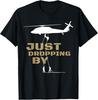 UH-60 Black Hawk Helicopter Rappelling Abseiling Soldiers Tee T-Shirt S-5XL