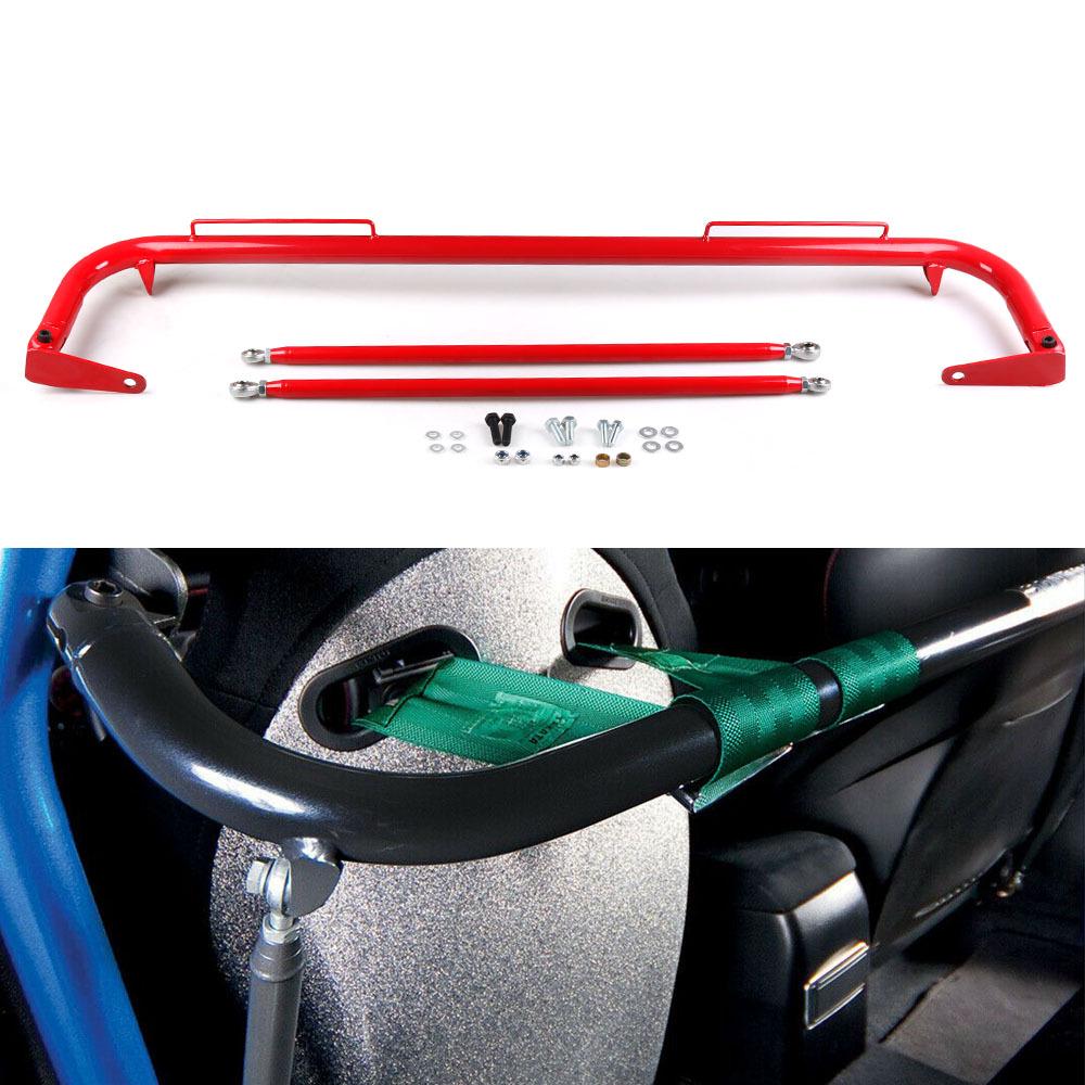 49" Racing Seatbelt Mount Bracket Chassis Strut Bar for 4/5/6-Point Harness