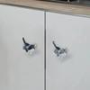 Resin Wardrobe Door Knob Handle Lovely Hanging Hooks Furniture Cat Shape Drawer Knobs  Kids Bedroom