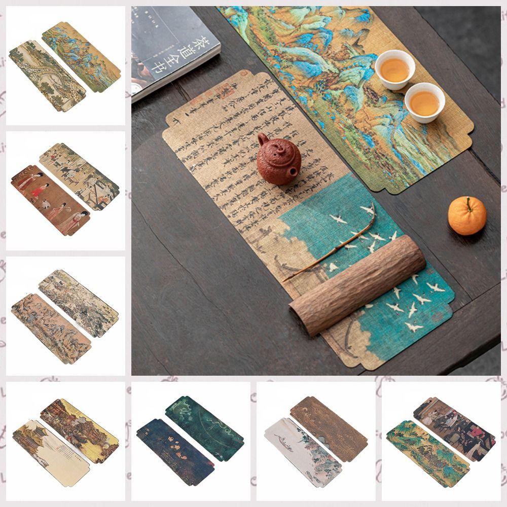 Chinesischer Stil Tee Tuch Doppelseitig Teematte Tischmatten Chinesisches Teetuch Teetisch