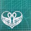 Love Swan Strange Smiley Design Style Metal Cutting Dies DIY Scrapbooking Embossing Stencil Paper Craft Album Template