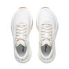 New LiNing Cushioning Anti Slip And Wear Resistant Lightweight Rebound Low Top Casual Running Shoes Women's White Gray ARHU006-3