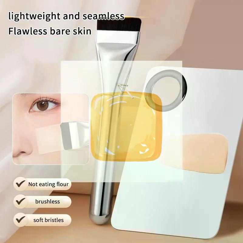 1/3/4Pcs Foundation Makeup Tools Kit Foundation Brush Powder Puff And Cream Palette Portable Makeup Tool For Travel Daily