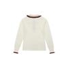 BALBI Contrast Frill Collar Knit Sweater