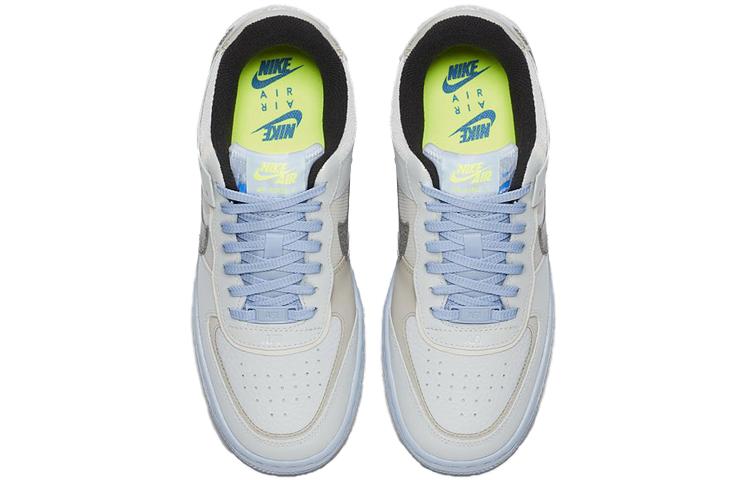Nike Air Force 1 Low Shadow Pure Platinum Snakeskin Blue Women's CV3027-001