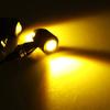 2X Eagle Eye LED Motorcycle Signal License Plate Light Motorcycle Taillight Yellow Moto Accessories Motorbike Brake Lamp