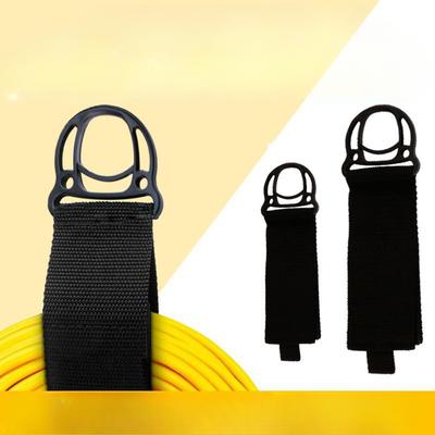 1Pc  Heavy Duty Strap Adhesive Velcro Heavy Duty Strap Wire Water Pipe Finishing Storage Strap