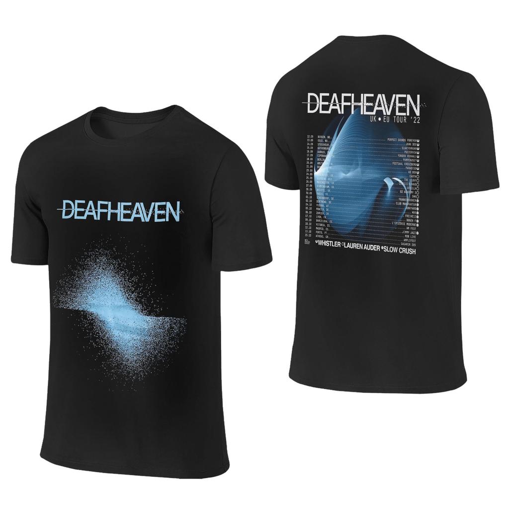 Deafheaven Band  T Shirt Men's  Pure Cotton Funny T-Shirt O Neck  Tee Shirt Short Sleeve Tops Gift Idea
