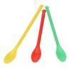 20 Sets Laboratory Spoon Scoop Plastic Double Ended Green Red Yellow Measuring Tool