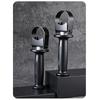 ABS Replacement Side Handle with Textured Black Grip and Guard Collar for Installation, Repair Service, Single Handle