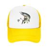 Fashion Muskie Fishing  Mesh baseball cap  Shapes The Face Brand Unisex Caps