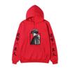 Attack on Titan Levi Ackerman Hoodie Unisex Fleece Sweatshirt Japanese Text Double Sleeve Print Autumn Winter Pullover