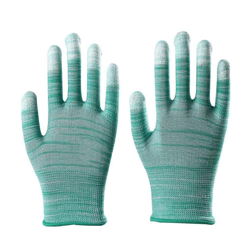 

HANDUNYOU Nylon Anti-static Non-slip Work Gloves