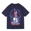 Dragon Ball Villain Buu Anime 2D Cartoon Peripheral Printed Shortsleeved Summer Pure Cotton Tshirt for Both Unisex and Women