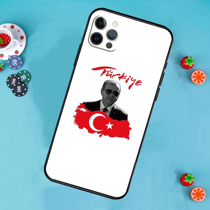 Turkey Recep Tayyip Erdogan Phone Case For iPhone 17 Air 16 15 14 13 12 11 Pro Max 12 13 mini 15 16 Plus 16e Cover Funda