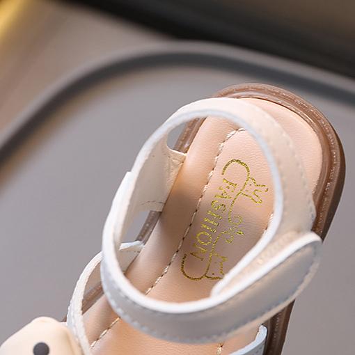 2025 Nya Babysandaler Sommar Nya Mjuka Sula Öppen Tå Flickor Prinsesskor