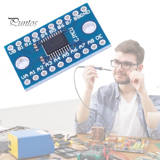 Moduladapter TXS0108E Bidirektionales Logik-Level-Shifter-Modul 3,3 V 5 V Spannungsumsetzung Hochgeschwindigkeitsmodul für