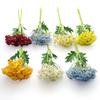 Faux Chamomile Bunch Artificial Camomile Blooms with Bendable Stems UV-Resistant Realistic Fake Flowers for Home Vase Garden Wedding Decor