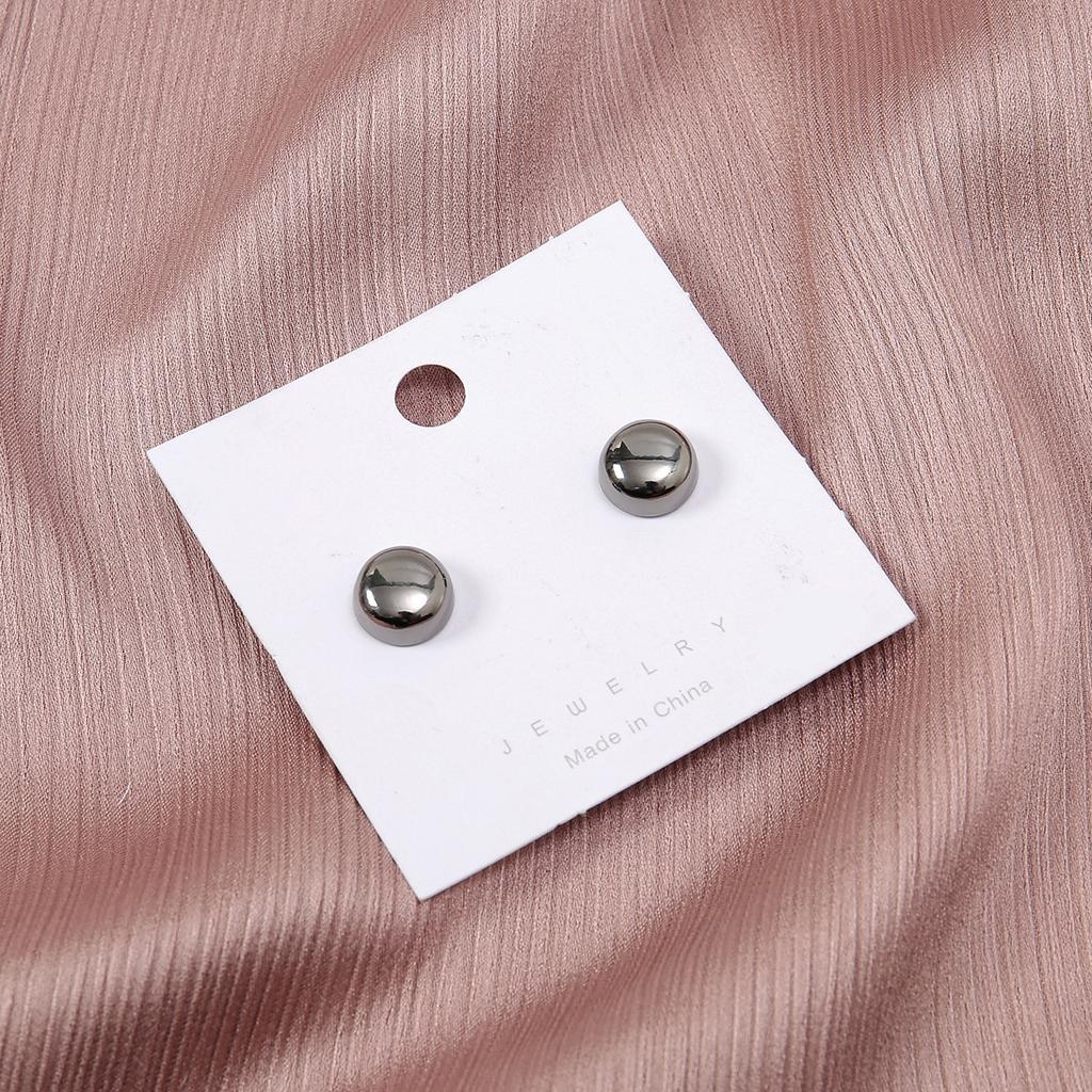 Fashion Matte Silk Scarf Hijab Magnetic Brooch Hijab Round Clip For Women Shawl Muslim Strong Magnetic Button Turban Accessories