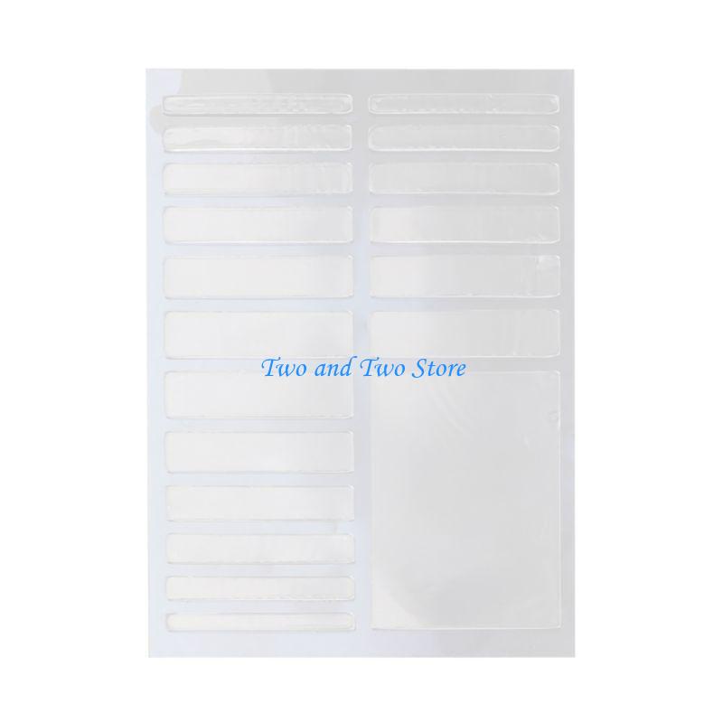 HX6F Creative Clear Ring Adjuster Invisible Transparent Jewelry Guard Spacer Fitt