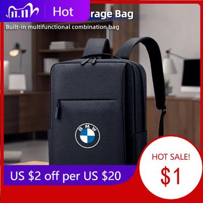 2025 Heißes Auto LOGO Neue Business-Tasche USB-aufladbar Schultasche Wasserdichte Laptoptasche Rucksack Für BMW E46 E60 F30 F10 E39 E36 F2