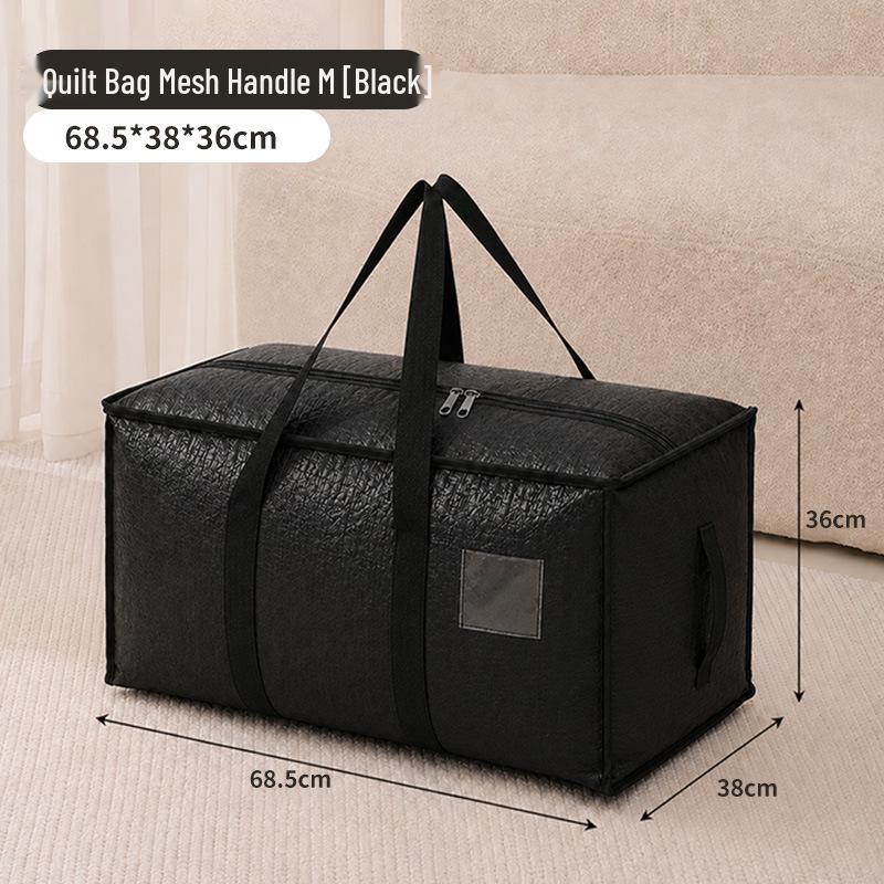 Saco de Armazenamento Impermeável e Transparente de Grande Capacidade para Colchas e Roupas