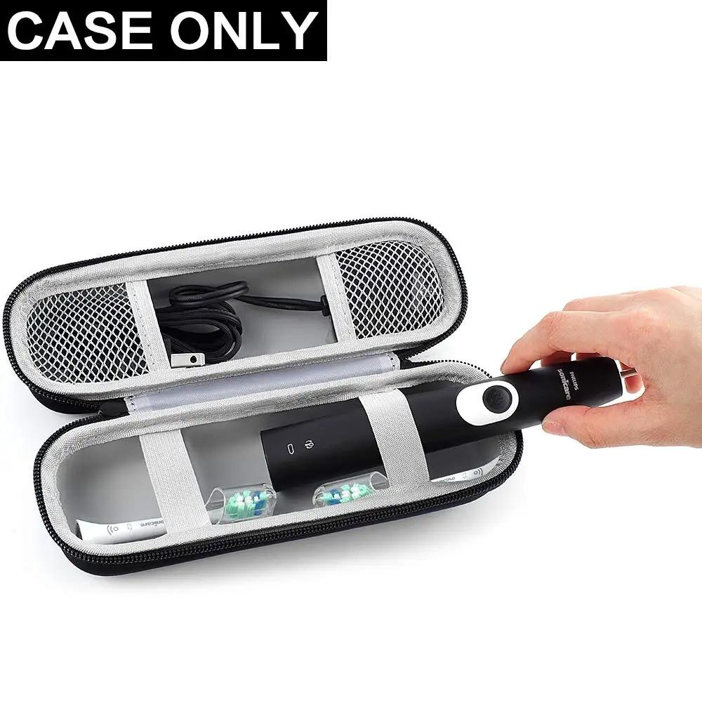 Toothbrush Travel Case Compatible with Philips Sonicare ProtectiveClean 4100 6100 5100 6500 7500/ for Oral-B Pro 1000 5000 7500