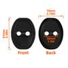YONGRUN Car Door Lock Cover Guard Caps Universal Anti Rust Scratch Guard Trims for Auto Door Latch Striker Interior Accessories Interior Mirrors 6