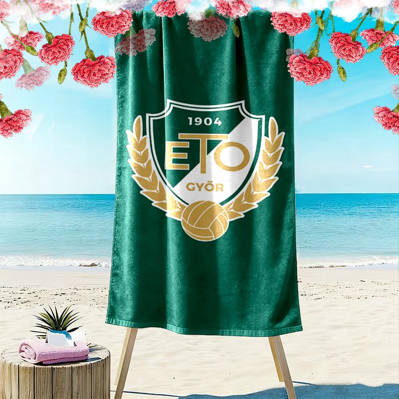 Gyori ETO 2D Flat Print Beach Towel, Large Soft Quick Dry Towel for Beach Camping Swimming