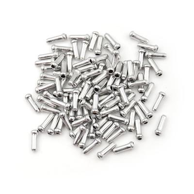 100 Stücke Silber Aluminium Fahrrad Bremse Shifter Innenkabel Spitze Draht Endkappen Crimp