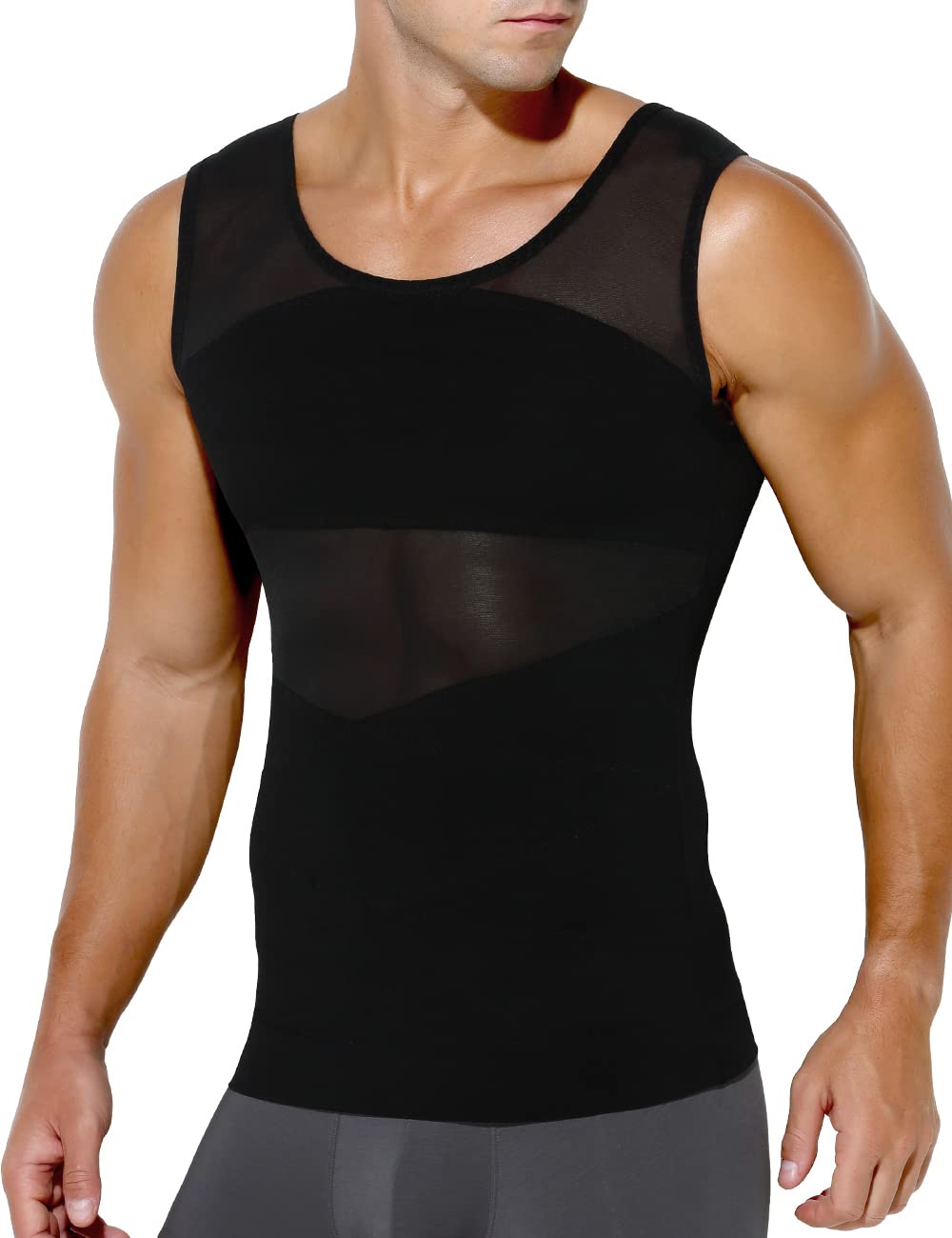 

Compression Innerwear for Tank Compression Posture for XXL [Arjen Kroos] Men, Sports, Top, Wear, Sleeveless, Training, Correction, Diet, Shapewear,