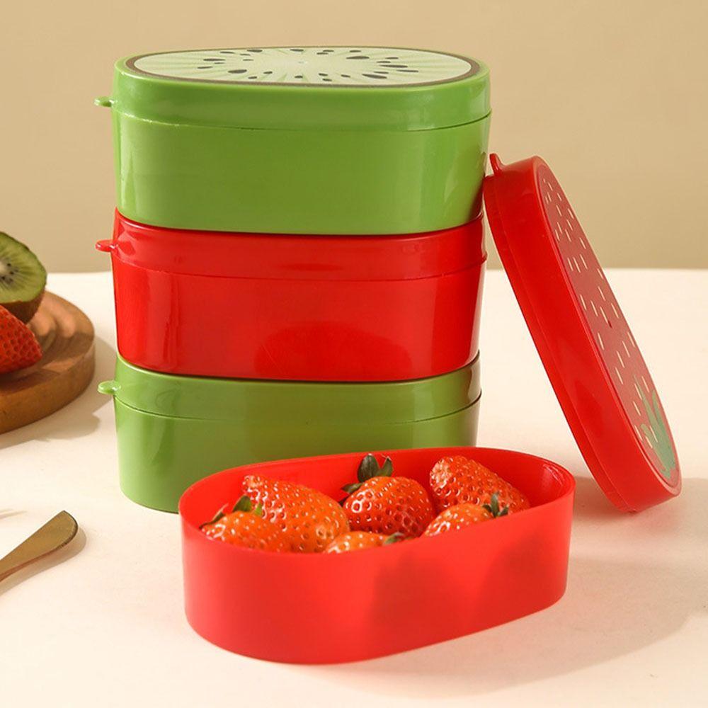 Nuova Scatola Portaoggetti da Cucina a Forma di Frutta di Cartone Scatola Portaoggetti da Frigorifero a Grande Capacità per Mantenere la Freschezza Verduriere