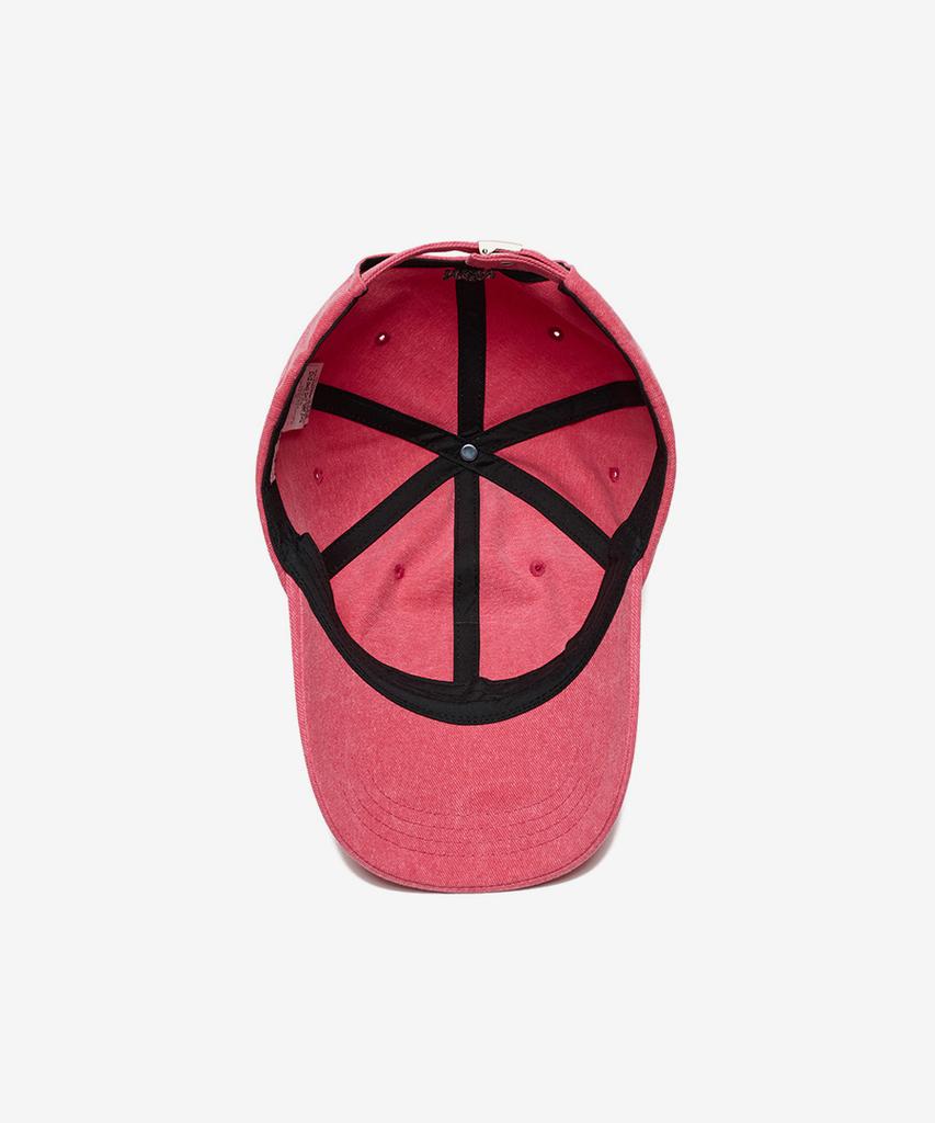 Nontaib Wappen Washed Ball Cap (Dark Pink)