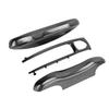 Car Remote Control Key Protective Cover 3 Parts Replacement for Cayenne Panamera 911 TaycanCharcoal Gray