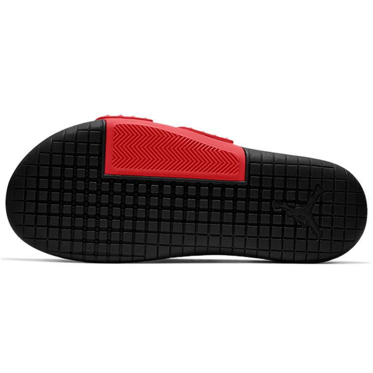 Klapki Casualowe Air Jordan Hydro 8 Colorblock Czerwono-Czarne 'Red Black' CD2803-604