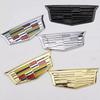 6.3cm/9.2cm Alloy Car Window C-Pillar Badge Sticker Rear Trunk Emblem for Cadillac SRX BLS CT4 Escalade XT5 ATSL XTS Deville DTS
