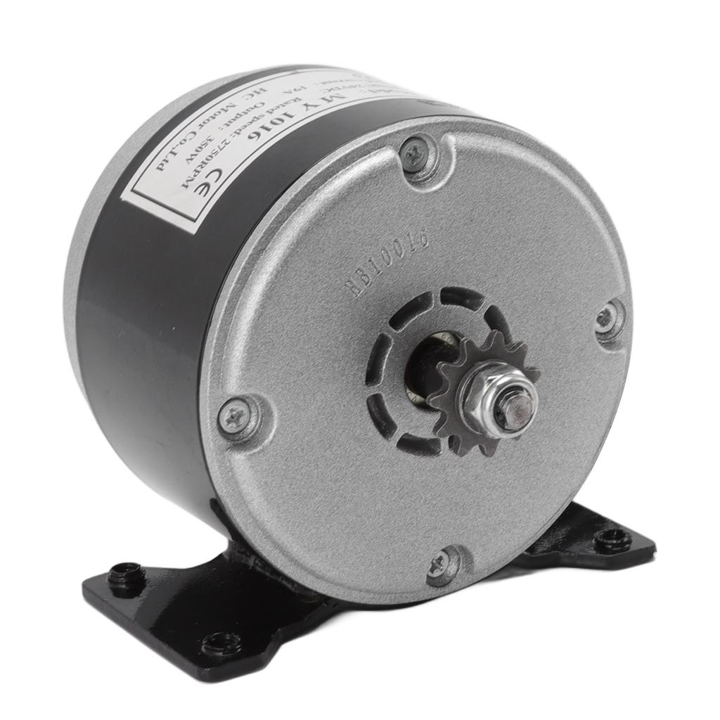 24V 350W Electric Motor 2750RPM High Speed Motor with Sprocket 11 Teeth for Electric Scooter Bike Tricycle