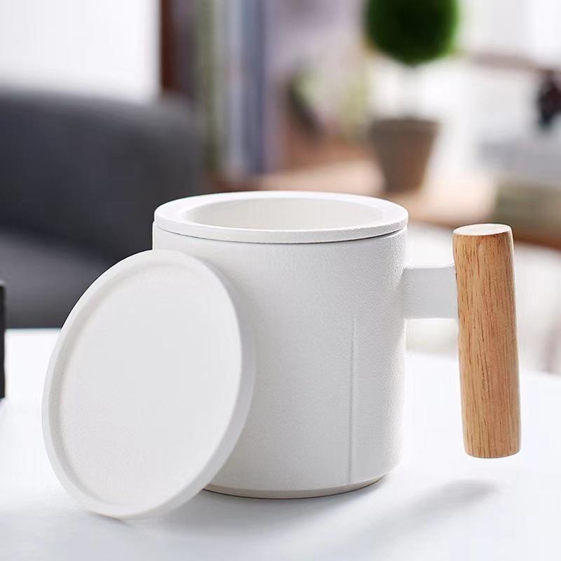 Tea Separation Ceramic Office Cup With Filter Souvenir Gift Office Water Cup With Lid Tea Cup