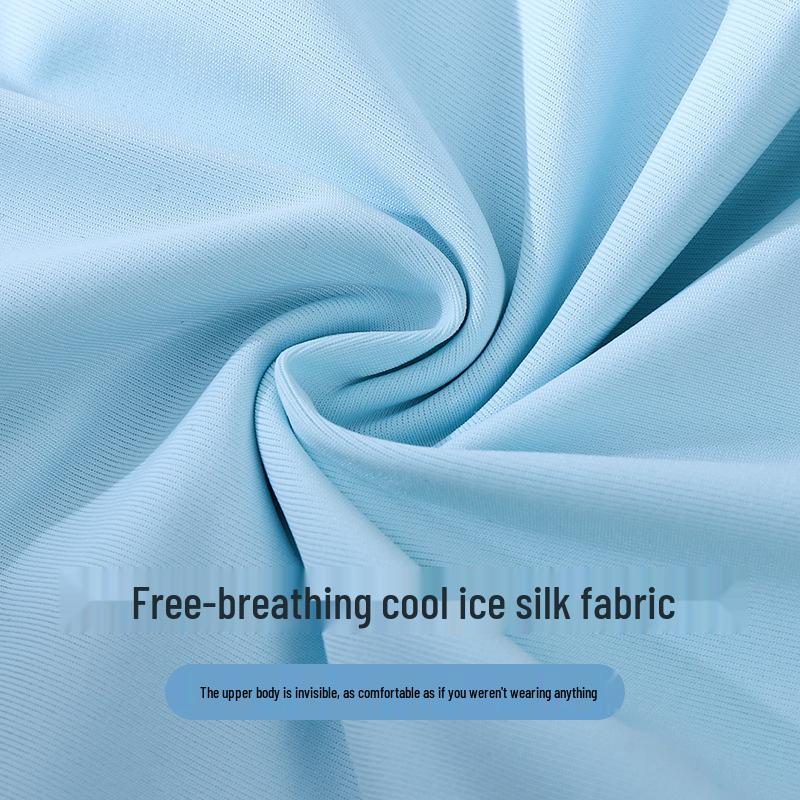 Damen Eisseide Nahtlose Mid-Waist Atmungsaktive Dreiecksslips