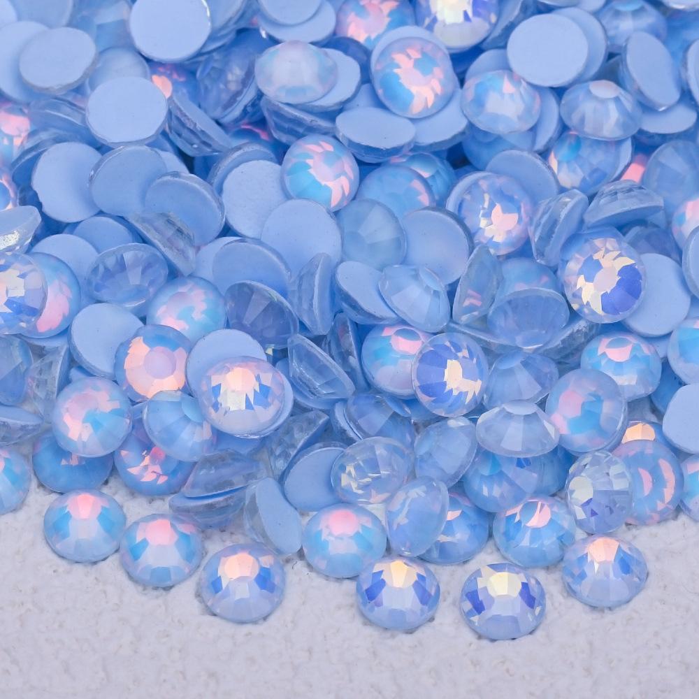 Weichen Fluorescent Protein Drill, Flat Bottom Drill Glass Rhinestone Neon Light Diy Luminous Nail Art Jewelry Nail Drill