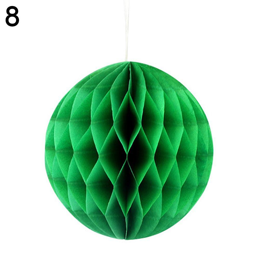 1pc 4Inch 10cm Chinese Paper Lantern Paper Pom Poms Honeycomb Balls Birthday Wedding Decor Gift Craft DIY Baby Shower Supplies