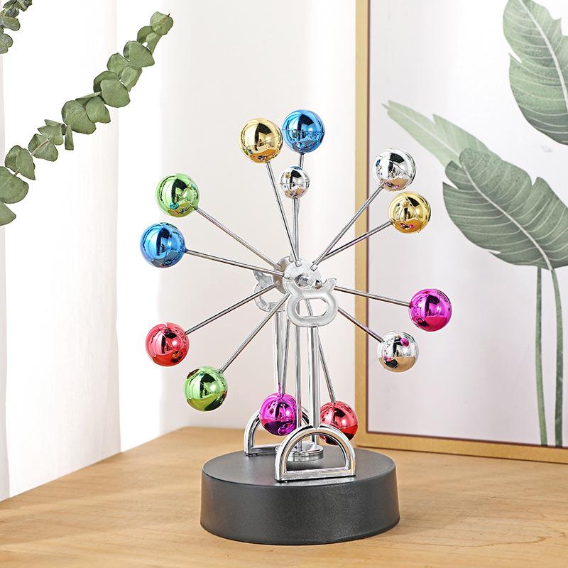 Creative Ferris Wheel Magnetic Perpetual Motion Desk Ornament Gift