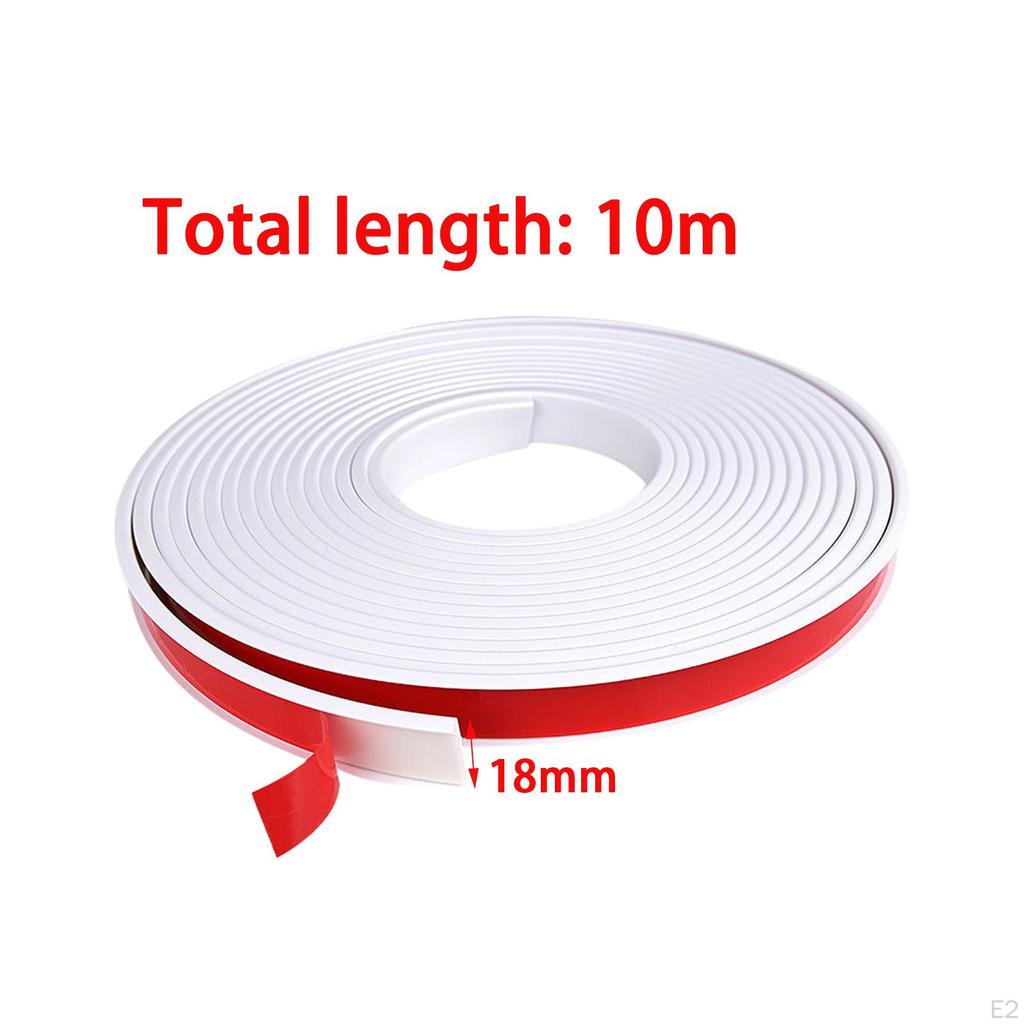 Furniture Edge Protector Self Adhesion Veneer Edging 18mm 10M U Shape Banding Corner Guard for