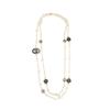 Elegant Pearl Necklace for Women - Versatile Choker & Long Sweater Chain with High-End Luxury Style