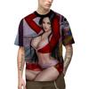 2025 Popular Anime  T-Shirt 3d Japan Men Short Sleeve One Piece Luffy Shirt Printed Men's Cosplay Clothing Tops